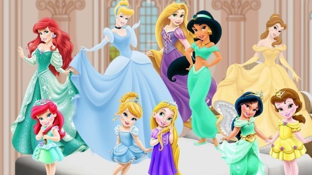 'Disney Princesses Family | Kids Songs and Nursery Rhymes'