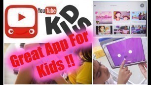 'YouTube Kids App India | How to Install | Made For Kids And Parents'