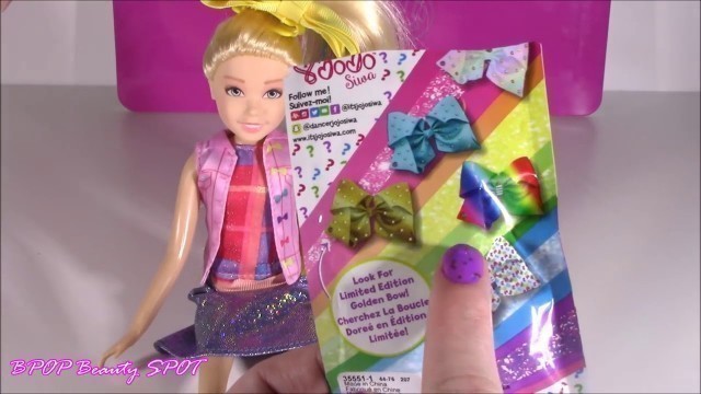 'BubblePOP Kids! JoJo Siwa Boomerang! JoJo\'s Bows! Candy Lip Gloss! Makeup Book! BubblePOP Beauty SPO'