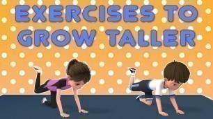'Exercise For Kids: Kids Exercises To Grow Taller At Home | Kids Exercise'