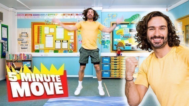 '5 Minute Move | Workouts for Kids | The Body Coach TV'