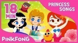 'The Little Mermaids and 7+ songs | Princess Songs | Compilation | Pinkfong Songs for Children'
