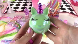 'BubblePOP Kids! Unicorn Show with Magical Cupcake Unicorn CEREAL, Mystery Slime, Lip Balm and Popsic'
