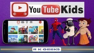 'Youtube kids || Kids app || Nursery kids app || Best kids app || Hindi || YT KIDS'