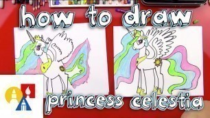 'How To Draw Princess Celestia'