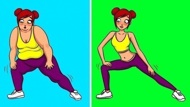 '12 Stretches You Can Do at Home to Burn Fat'