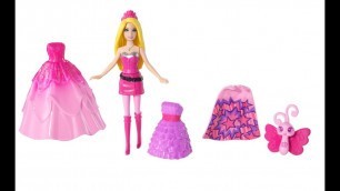 'Barbie Princess Power Mini Doll Vinyl Bag Playset | Happy Kids Space kids youtube'