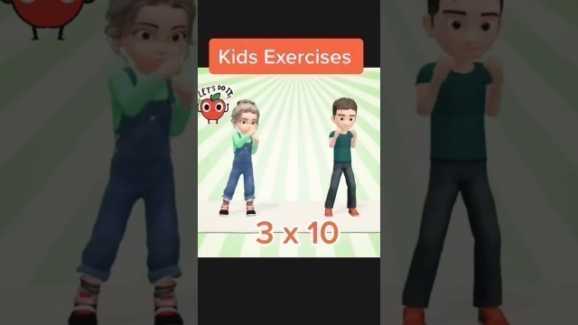 'Try the Best kids exercise at the home #healthy #fitness #workout #shorts'