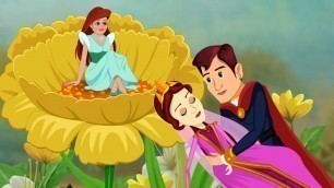 'Sleeping Beauty & Thumbelina | Princess Fairy Tales for Kids | Animated Cartoons | Bedtime Stories'