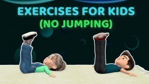 'BEST NO JUMPING EXERCISES FOR KIDS'