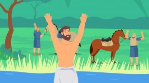 'Naaman (1,2,3,4), Animated, with Lyrics - Best Christian Songs for Children'