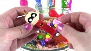 'BubblePOP Kids! Mixing CRAZY Candy into CANDY Smoothie! SLIME Candy! Lollipops! Sour Powder! PEZ! Gu'