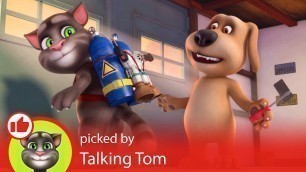 'Talking Tom - Learning the Cool Way with the YouTube Kids App!'