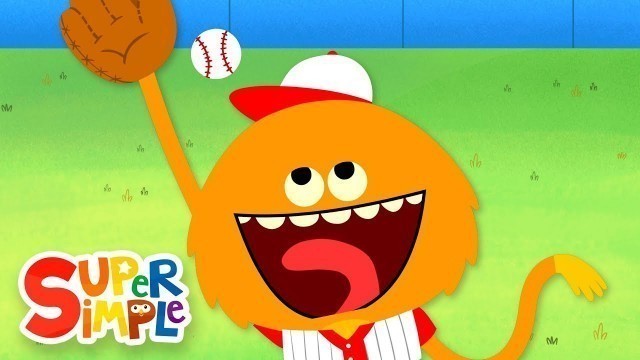 'Take Me Out To The Ball Game | Kids Songs | Super Simple Songs'