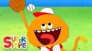 'Take Me Out To The Ball Game | Kids Songs | Super Simple Songs'
