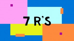 '7R\'s|RETHINK|REFUSE|REDUCE|REUSE|REPURPOSE|RECYCLE|ROT'