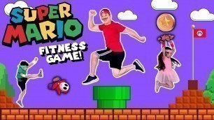 '⭐ SUPER MARIO Videogame Workout! | Kids Exercise & JOKES'