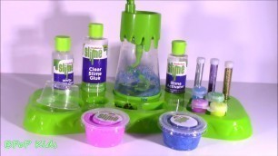 'BubblePOP Kids! DIY Nickelodeon SUPER SLIME Studio! Make 6 Different Kinds of DIY SLIME! Slime Facto'