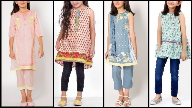 'Latest Kids Fashion | outfits for baby Girls 2017 | fashion trends for cute kids | Eid collection'