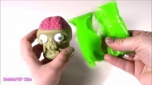 'BubblePOP Kids! Cutting OPEN Squishy Monkey POO! Blood Gusher Brain Cell PHONE! Taco Homemade Stress'