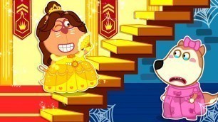 'Rich Princess vs Broke Princess - Wolfoo Kids Stories About Princess | Wolfoo Series Kids Cartoon'