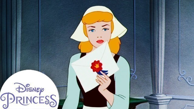'Cinderella\'s Invitation to the Ball | Cartoons For Kids | Disney Princess'