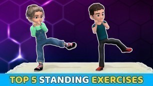 'TOP 5 STANDING EXERCISES FOR KIDS (2 SETS)'