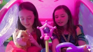 'New Sky Kids Little Princesses - 1 Hour w/ Ride On Pink Princess Carriage and Kids Teamwork Lessons'