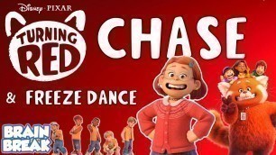 'Turning Red Chase | Brain Break Run | Just Dance'
