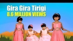 'Gira Gira Tirigi|| Sunday School Song || Dhanya, Nithya & Sresta'