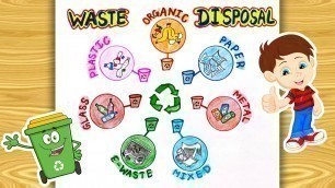 'How to Draw Reduce Reuse Recycle | Waste Disposal Drawing | Reduce Reuse Recycle Poster'