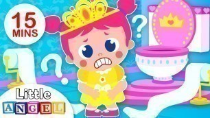 'Princess Potty Training Song | Baby Goes to School | Kids Songs & Nursery Rhymes Little Angel'