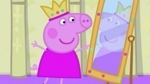 'Peppa Pig in Hindi - Sleepy Princess - Susth Rajkumari - हिंदी Kahaniya - Hindi Cartoons for Kids'