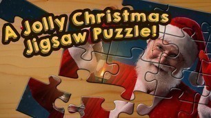 'Christmas Jigsaw Puzzles for Kids - App Gameplay Video'