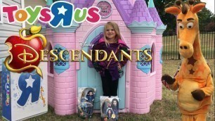 'Toys R Us Kids Disney Princess Castle Descendants Mal Teleport Party'