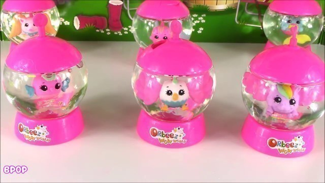 'BubblePOP Kids! ♥NEW Orbeez WOW World Magical Water Surprises! Magic Orbeez Spinning Water GLOBES!♥'