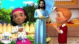'Walking with Jesus | Kids Faith TV Christian Kids Songs'