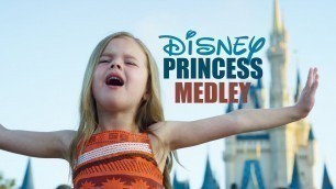 'DISNEY PRINCESS MEDLEY - SINGING EVERY PRINCESS SONG AT WALT DISNEY WORLD'