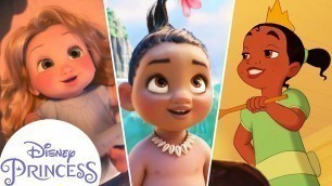 'Baby Disney Princesses Discover their Destiny + More Disney Baby Cartoons For Kids | Disney Princess'