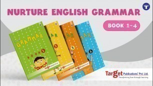 'Nurture English Grammar Books for Kids | Practice Exercises with Colourful Pictures | Set of 4 Books'