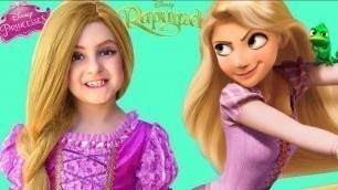 'Kids Makeup Rapunzel Hair & Costumes Disney Princess DOLL Cosplay with Colours Paints'