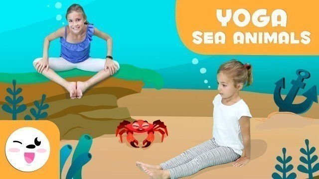 'YOGA for Children - Aquatic Animals Yoga Poses  - Yoga Practice Tutorial'