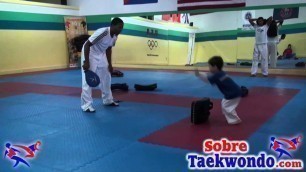 '5 Basic Taekwondo exercises for children. Gabriel Mercedes'