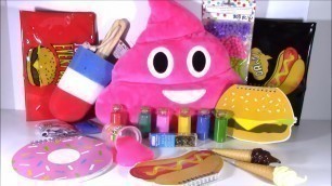 'BubblePOP Kids! Michael\'s HAUL! Did I Find a SQUISHY SLIME Supplies! Emoji Poo Plushie! Ice Cream PE'