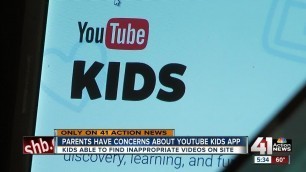 'Parents have concerns about YouTube Kids app'