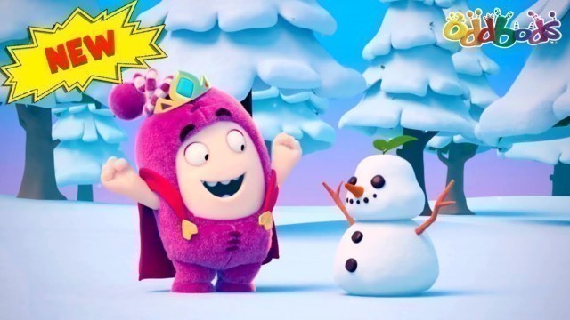'Oddbods | NEW | THE PRINCESS AND THE SNOWMAN | Funny Cartoons For Kids'