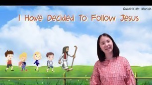 'I Have Decided To Follow Jesus | Action Song | Christian Children Song'