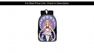 ⚡️ Schoolbags for Girls Kids Custom mode Anime Sailor Moon Satsuki Print School Backpacks Children