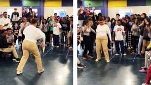 '13-Year-Old Student Battles His Teacher in Epic Dance-Off'