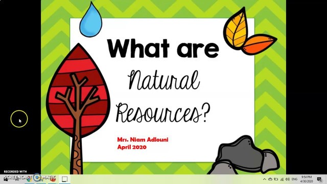'Natural Resources (for kids)'